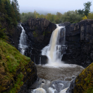 high falls on pigeon river